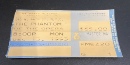 PHANTOM OF THE OPERA Dec 1993 Majestic Broadway Tickets Stub - $9.57 CAD