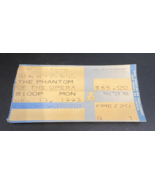 PHANTOM OF THE OPERA Dec 1993 Majestic Broadway Tickets Stub - $6.99