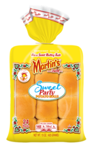 Martin's Famous Pastry Sweet Party Potato Rolls,  12-Pack 7.5 oz. Bags - $26.68+