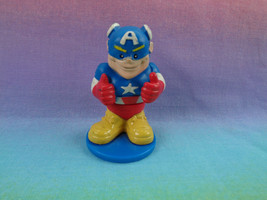 2005 Marvel Universe Hero Captain America Miniature Figure - as is - $2.51