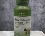 GNC Herbal Plus Saw Palmetto Extract 160mg 100 Softgels Best By 08/24 - $25.83