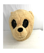 Large Teddy Bear Head Mask Dan Dee Big Greeter Costume Head Mask Furry  - £15.57 GBP