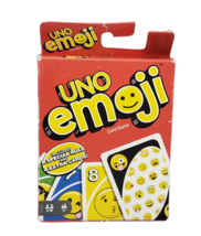 Mattel Games Uno Emoji Card Game 2-10 Players 7+ New Free Shipping - $9.95