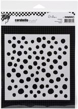Carabelle Stuido Bubbles Stencil Square 6&quot; AL - £10.34 GBP