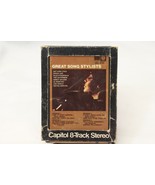8 Track Tape Great Song Stylists Nat King Cole Peggy Lee Capitol 8XL-6785 - $147.58 MXN