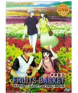 Fruits Basket DVD Anime Season 1-3 (Vol. 1-64 End) + The Movie English S... - £22.07 GBP