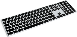 Silicone Keyboard Cover for Apple Magic Keyboard with Numeric Keypad MQ0... - £8.98 GBP