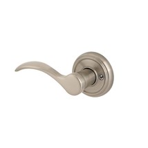 Baldwin Tobin Dummy Door Handle Lever One Sided Satin Nickel Finish Prestige - £7.31 GBP