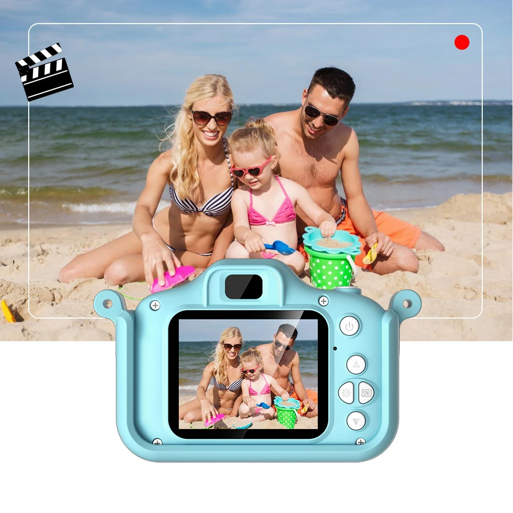 Play Play Camera Digital Portable 2&quot; HD Play Mini Camera for Birthday Christmas  - £52.50 GBP