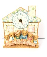 Cherished Teddies Family Clock New in Box Vtg 1995 156604 Vintage No Cer... - £32.59 GBP