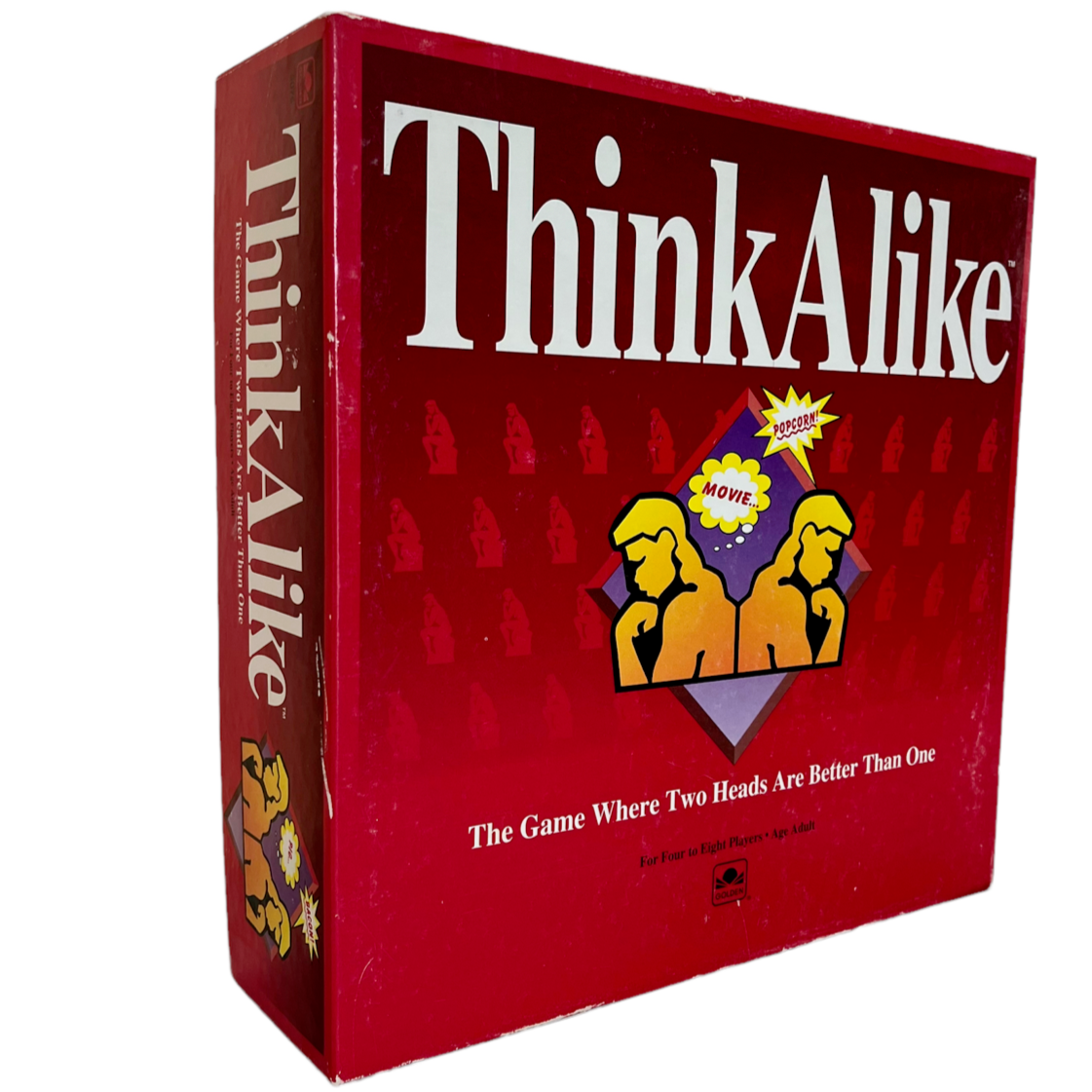 Primary image for Think Alike Board Game Where 2 Heads Are Better Than 1 Fun Vintage 1992 Nice
