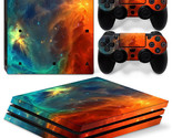 For PS4 PRO Console &amp; 2 Controllers Cosmic Space Vinyl Skin Decal - $14.97