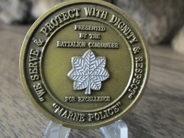 Army MP  3d Infantry Division Law Enforcement Command CDR&#39;s Challenge Coin 27T - £22.91 GBP
