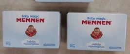 2X Baby Magic Mennen Jabon Para Bebe / Baby Soap - 2 Of 90g Each - Free Shipping - $12.59