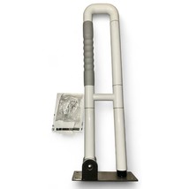 23.6&quot; Stainless Toilet Safety Rails White Elderly Disabled  - $49.49
