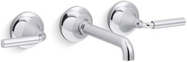 Kohler T26439-4-Cp Tone Wall-Mount Bathroom Sink Faucet Set,, Polished Chrome - $292.99