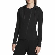 Calvin Klein Performance Womens Hooded French Terry Vest, Size XS, Black - $31.08