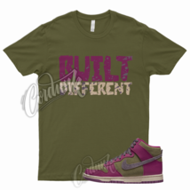 BUILT T Shirt for N Dunk High Dynamic Berry Grand Purple Pilgrim Olive Tan 1 - £20.16 GBP+