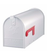 White Premium Steel Mailbox Metal - £32.41 GBP