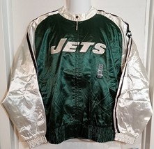 New York Jets Satin Full Zip Reebok Junior&#39;s Jacket 2XL - £33.58 GBP