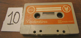Mc Musicassetta Cassetta Audio C60 C Tridentina N 10 Custodia Esclusa Bella Rara - £19.34 GBP