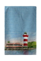 Betsy Drake Hilton Head Lighthouse Kitchen Towel - £23.35 GBP