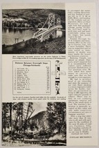 1948 Magazine Photos Article We Drove to Alaska Plymouth Woody Station Wagon - £10.77 GBP