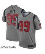 Nike Men&#39;s Houston Texans J.J. Watt Gray NFL Game T-Shirt, Heather Gray,... - $1,413.49 MXN