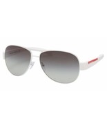 Prada Sport Sunglasses PS51LS 7BA3M1 59mm White / Grey Gradient Lens - $3,548.64 MXN
