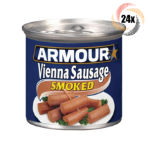 24x Cans Armour Star Smoked Flavor Vienna Sausages | 4.6oz | Fast Shipping! - £36.73 GBP