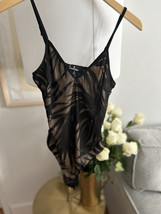 Lulus   Black  Y2K Fairy Goth Glam Zebra Bodysuit Size S - €19,11 EUR