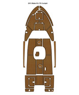 2013 Mako 18 LTS Cockpit Boat EVA Teak Deck Faux Foam Floor Mat Pad Adhe... - $1,639.88 CAD