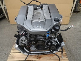 05 Mercedes W220 S55 engine, V8 supercharged M113K - $4,641.84