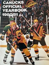 Vancouver Canucks 1980-81 Hockey Yearbook Media Guide Tiger Williams 79-80 stat - £9.72 GBP