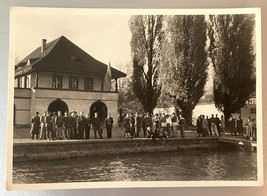 Poolside Picture Of The 1945 Norwegian Rowing Club - $119.64 MXN