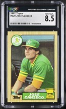 1987 Topps Jose Canseco #620 Rookie Cup CGC 8.5 NM/Mint+ Baseball Card MLB - $24.74