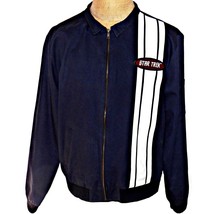 Vintage 95 Paramount Creation Star Trek Retro Navy Mechanics Garage Jacket Large - £116.92 GBP