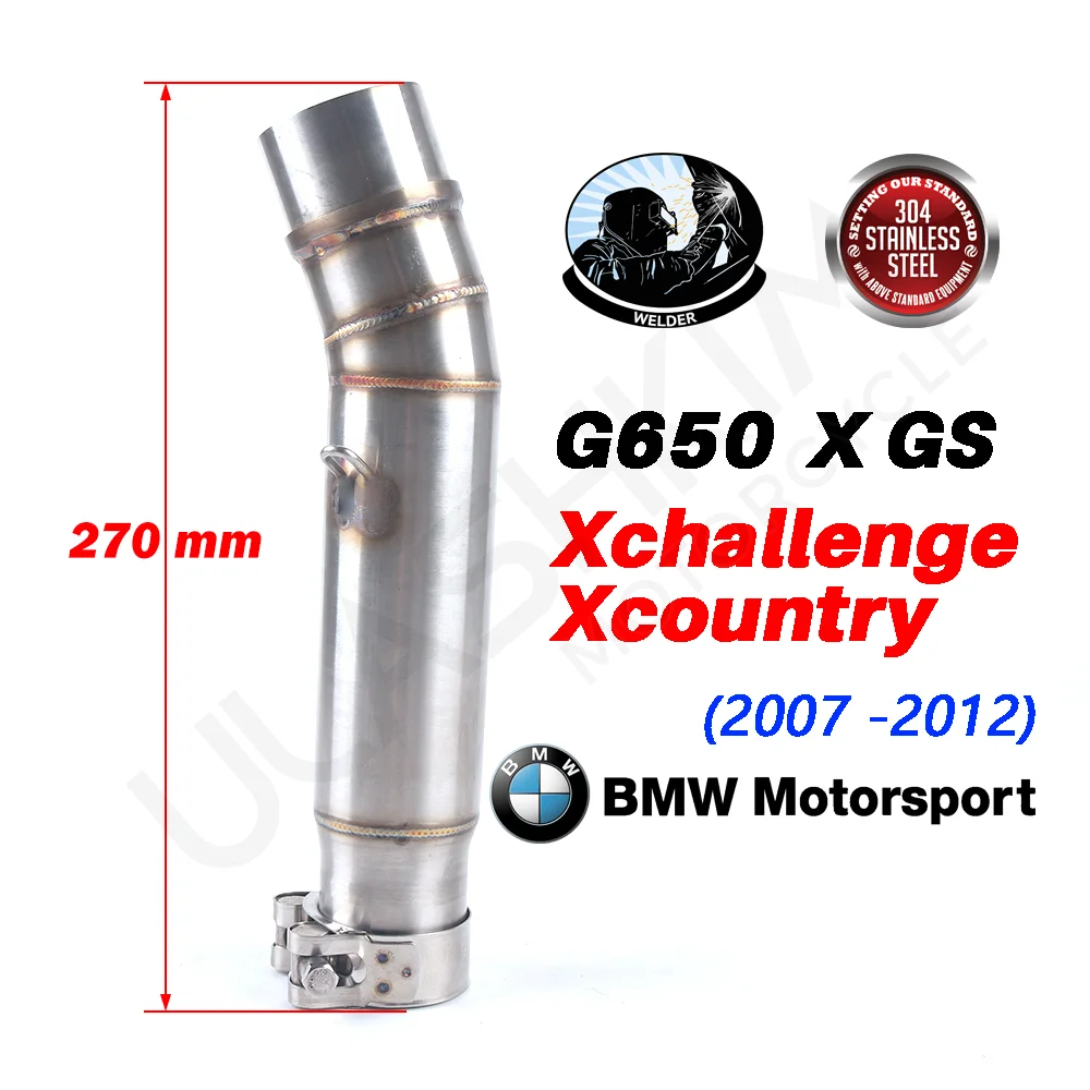 Slip On  G650S G650X G650 Xchallenge Xchallenge 2007 to 2012 Motorcycle Exhaust  - $342.81