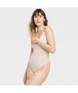 Auden Women’s Cream White Lace One Piece Sexy Lingerie Sheer Thong Size ... - $6.43