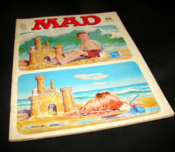 MAD Magazine 162 Oct 1973 VERY GOOD Beach Sand Castle  Alfred E. Neumann - £10.19 GBP