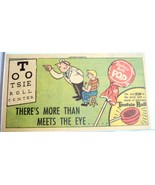 1961 Ad Tootsie Roll Pop with the Eye Doctor There&#39;s More Than Meets the... - €6,93 EUR