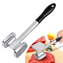 Meat Tenderizer Hammer Double Sided Steak Metal Mallet Kitchen Tool - £24.74 GBP