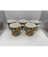 Set of 5 Villeroy &amp; Boch TWIST ALEA LIMONE Mugs - $74.99