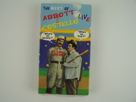 Abbott &amp; Costello: Best of Live VHS New Sealed - £7.74 GBP