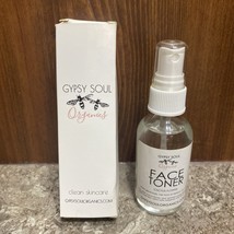 Gypsy Soul Organics Face Toner - CACTUS FLOWER - Full Size 2oz New In Box - $4.99