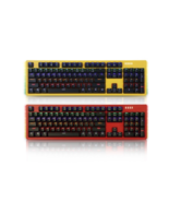ABKO Hacker K516 RGB Gaming Mechanical Keyboard KOREAN / English Blue Sw... - £69.91 GBP