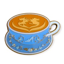 Cinderella Disney Loungefly Pin: Jaq and Gus Latte Art Coffee Cup - £15.90 GBP