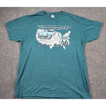 Route 66 Optima Shirt Adult Large Tee Graphic Print Travel America Casua... - $14.97