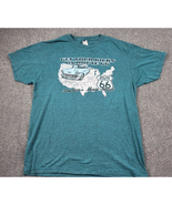 Route 66 Optima Shirt Adult Large Tee Graphic Print Travel America Casua... - $14.97