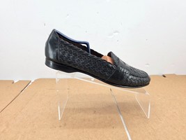 Cole Haan Bragano Leather Woven Loafers Men’s  Made In Italy Black Sz 9.5 - $74.65